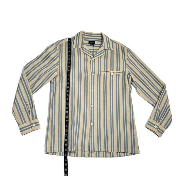 Club Monaco New !! Striped Long-Sleeve Button-Down Shirt Small Men’s - Picture 9 of 13